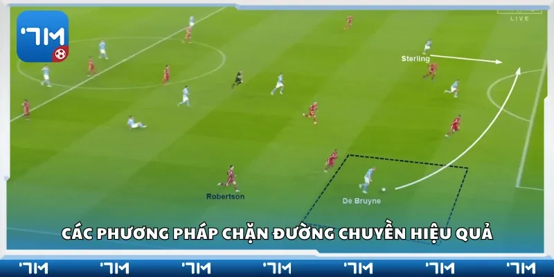 Các phương pháp chặn đường chuyền hiệu quả