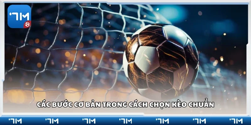 Các bước cơ bản trong cách chọn kèo chuẩn