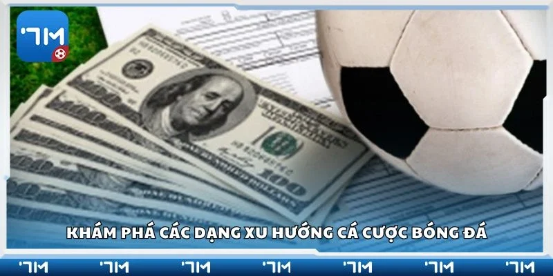 Khám phá các dạng xu hướng cá cược bóng đá