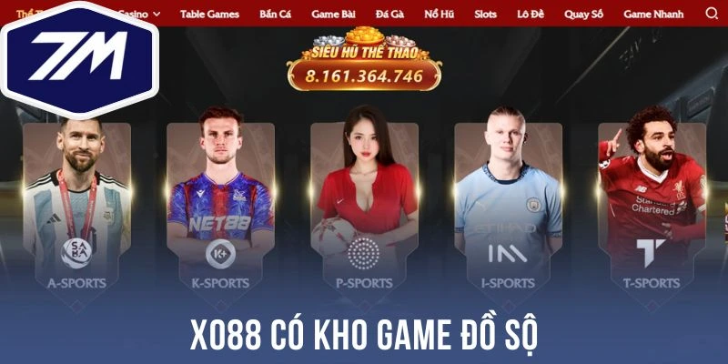 Xo88 có kho game đồ sộ