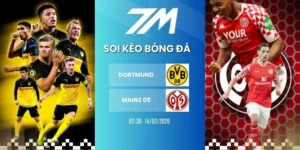 tỷ lệ kèo Dortmund vs Mainz 05 hôm nay ngày 14/02/2026 - Bundesliga