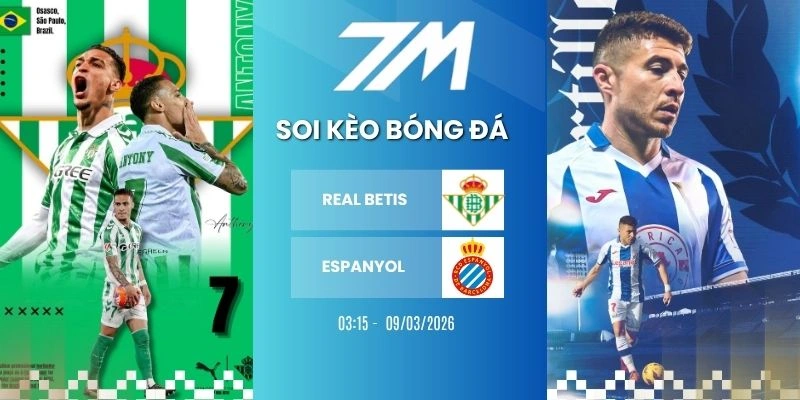 Kèo Nhà Cái Real Betis Vs Espanyol Hôm Nay Ngày 04/04/2026 – La Liga